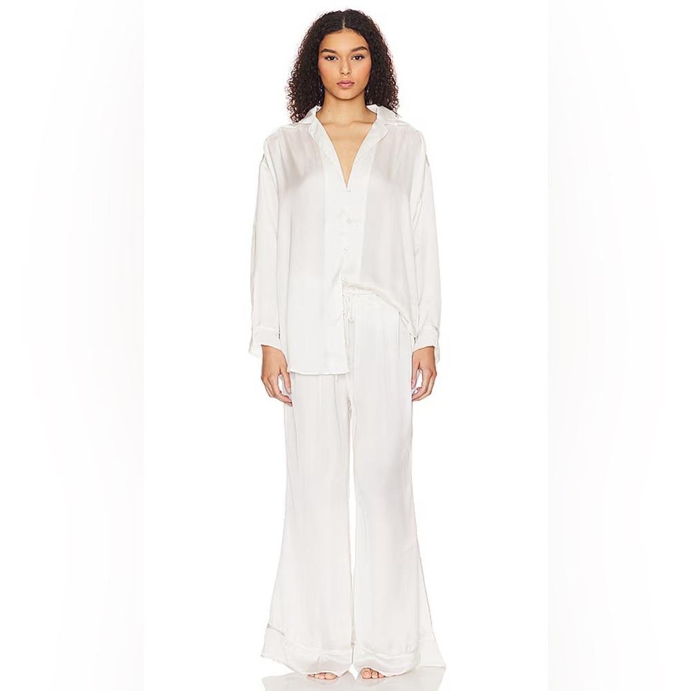 Free People x Intimately FP Dreamy Days Pajama Set in Ivory